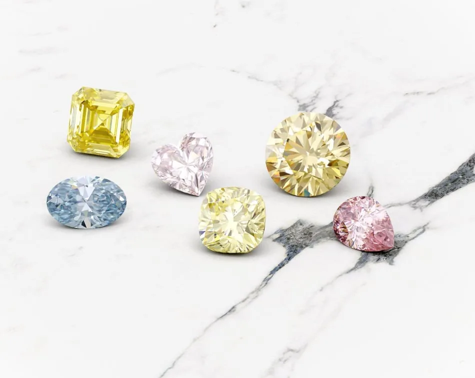 Loose Coloured Diamonds