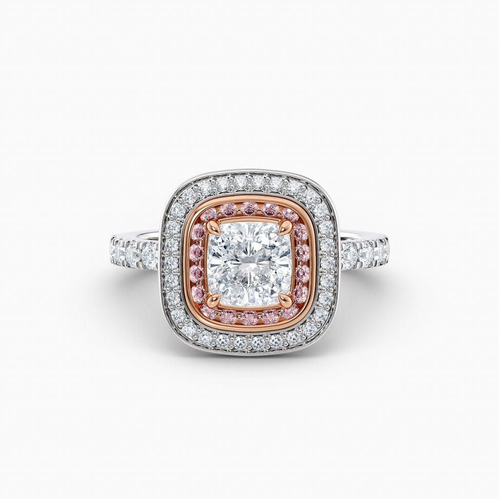 Engagement Rings & Coloured Stones in 2026 That You’ll Love 25 Alexandria Cushion Brilliant Halo