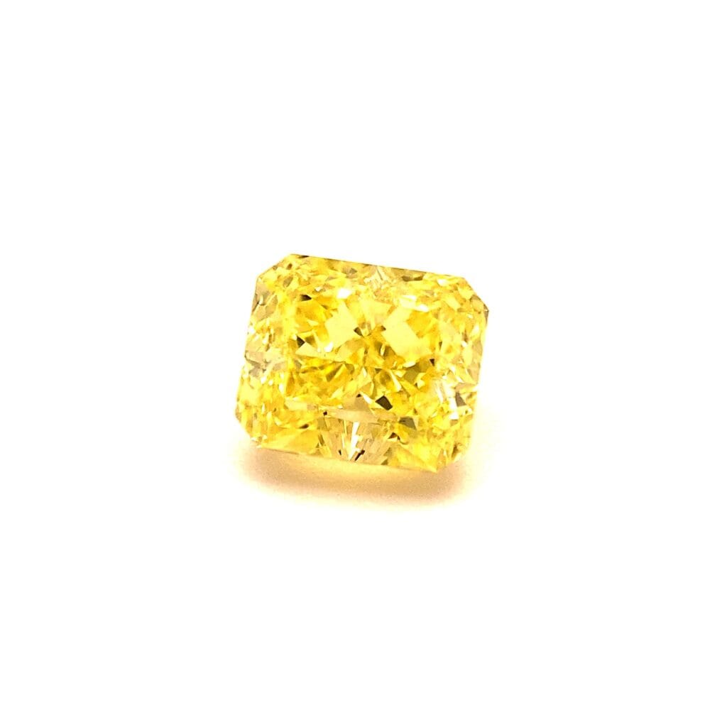 Engagement Rings & Coloured Stones in 2026 That You’ll Love 189 1.01ct – Intense Yellow Radiant