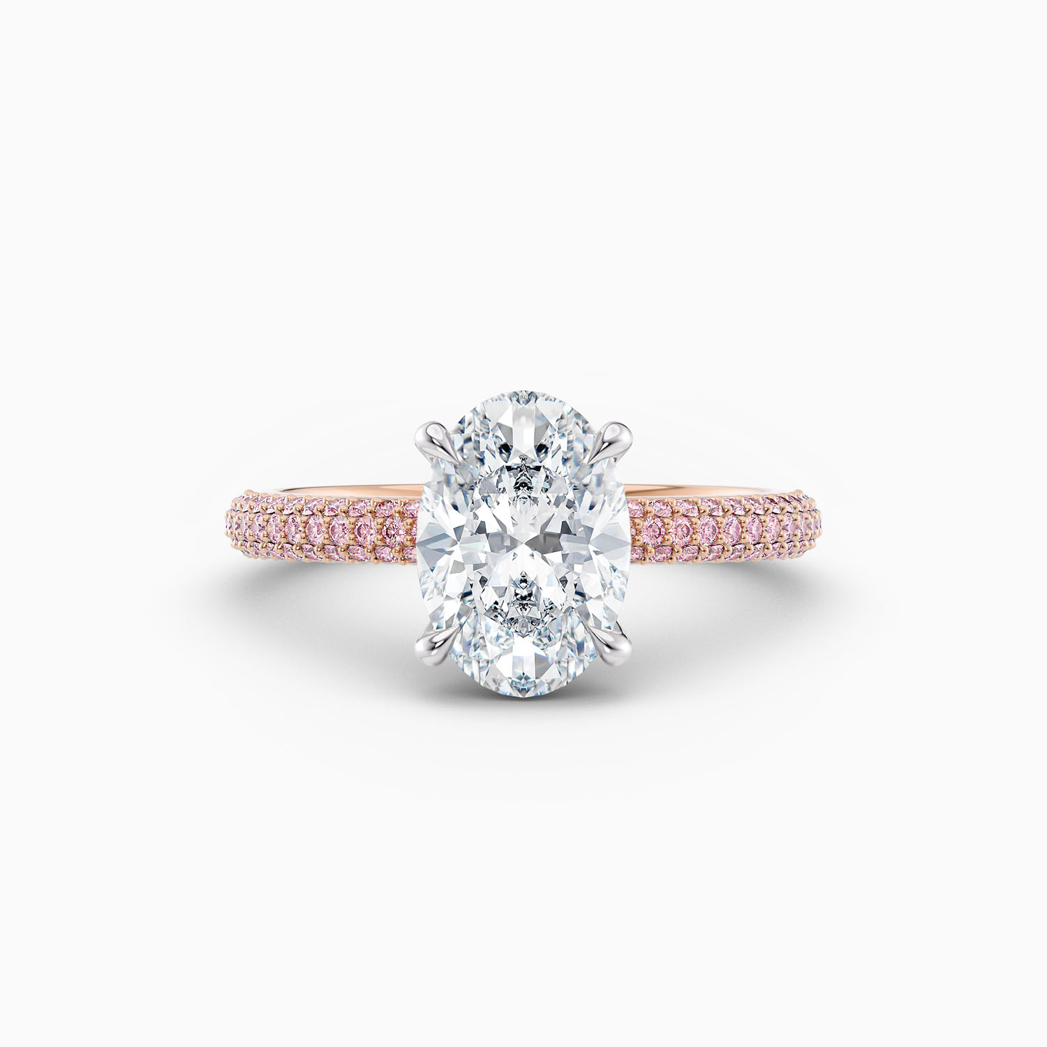 Pink Diamond Engagement Ring