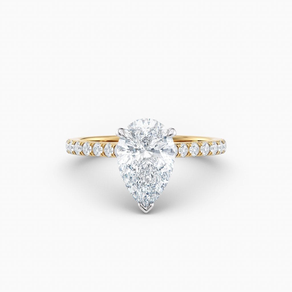 Engagement Rings & Coloured Stones in 2026 That You’ll Love 102 Charlotte Solitaire – Pear Cut