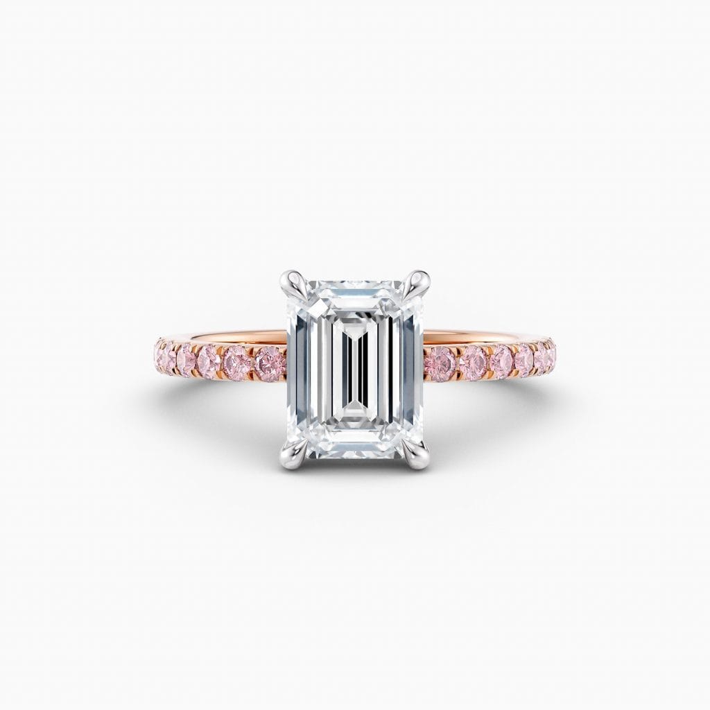 Engagement Rings & Coloured Stones in 2026 That You’ll Love 79 Pink Diamond Solitaire – Diamond Band
