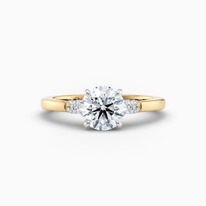 adriana engagement ring yellow gold