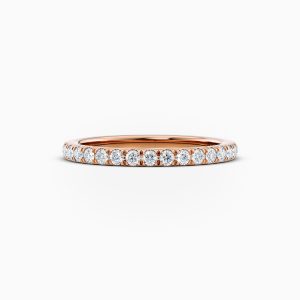 rose gold wedding ring