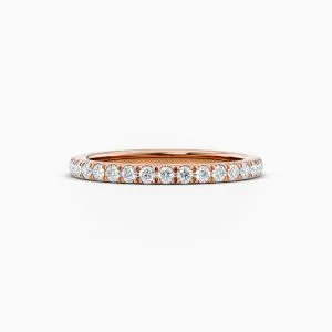 rose gold wedding ring
