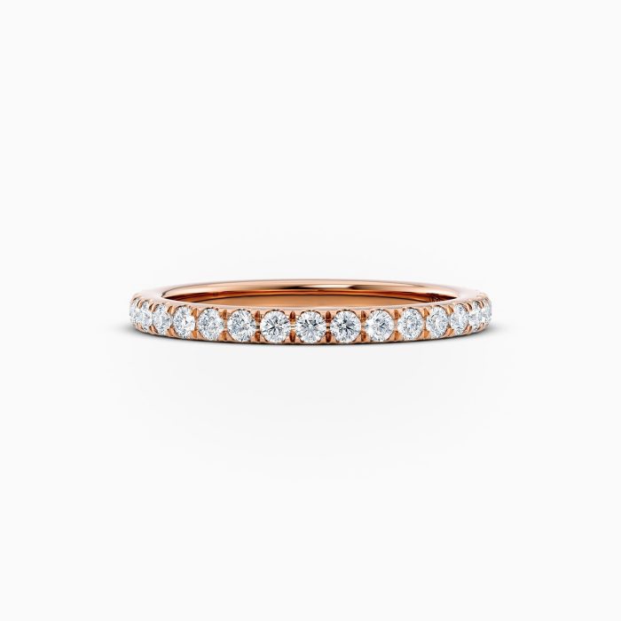 rose gold wedding ring