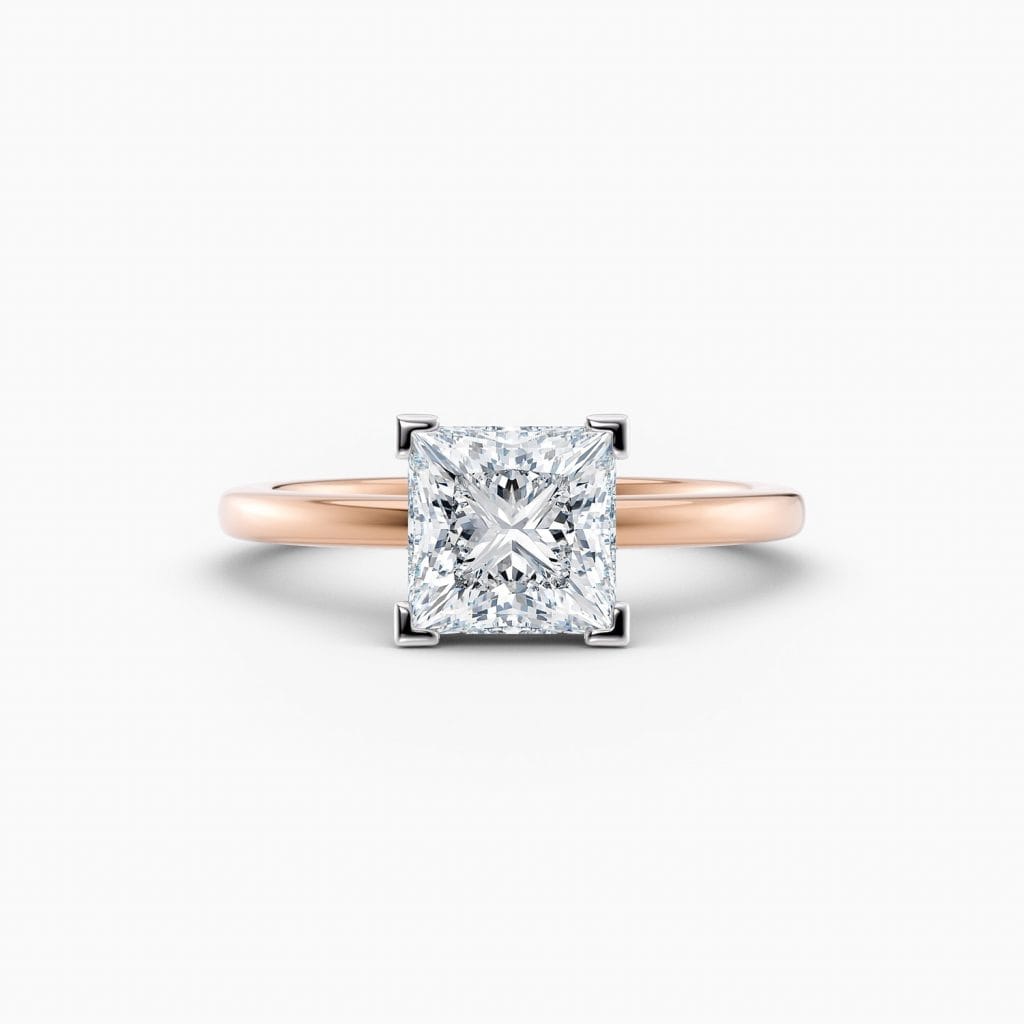 Engagement Rings & Coloured Stones in 2026 That You’ll Love 95 Alicia Solitaire – Princess Cut