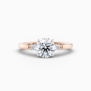 adriana engagement ring rose gold