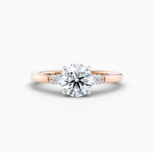 adriana engagement ring rose gold