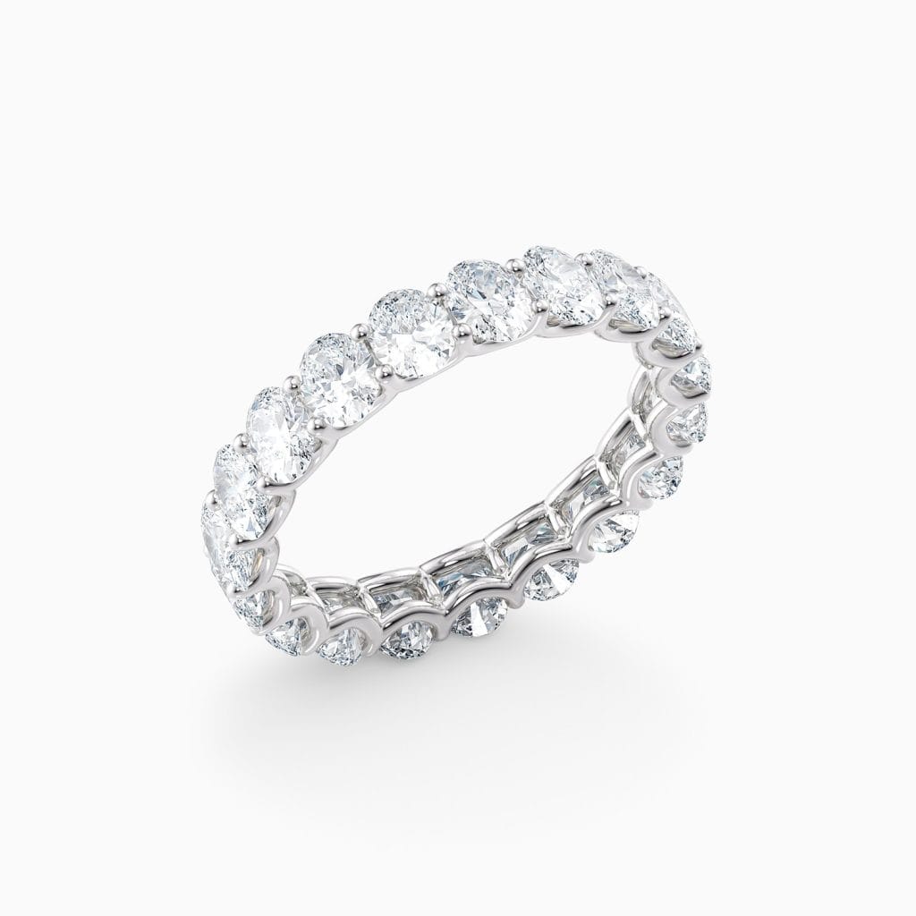 Engagement Rings & Coloured Stones in 2026 That You’ll Love 196 Oval Diamond – Full Eternity (White Gold)