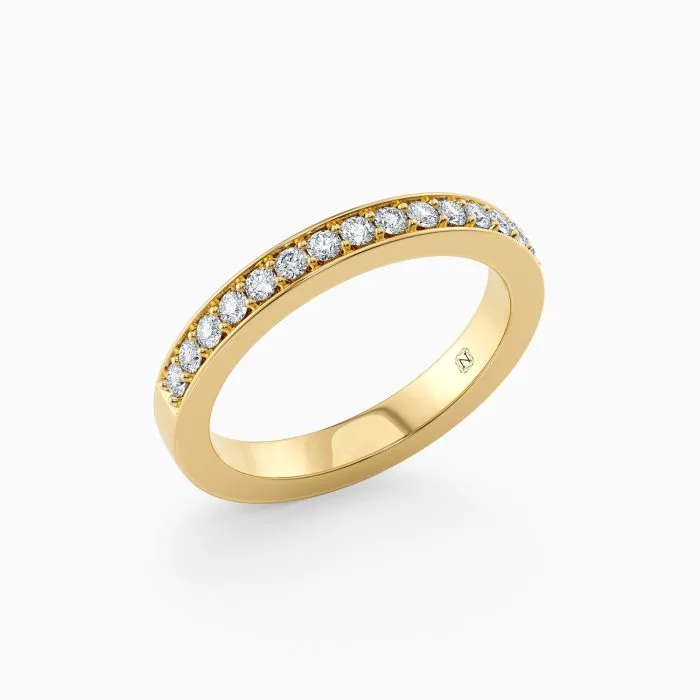 Yellow Gold Martine Diamond Band