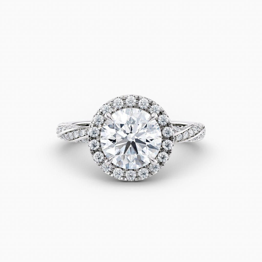 Engagement Rings & Coloured Stones in 2026 That You’ll Love 50 Eleanor – Round Cut White Gold