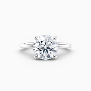 Aria White Gold Solitaire Engagement Ring