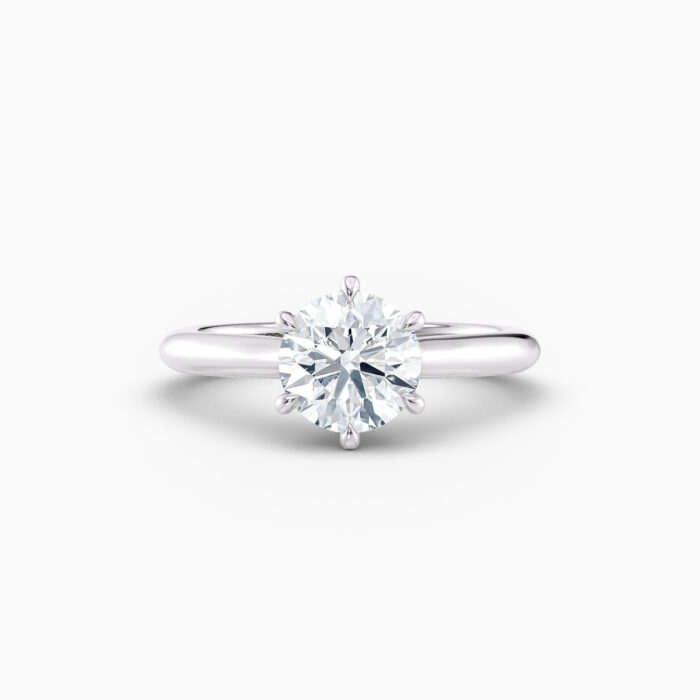 Aria white gold engagement ring