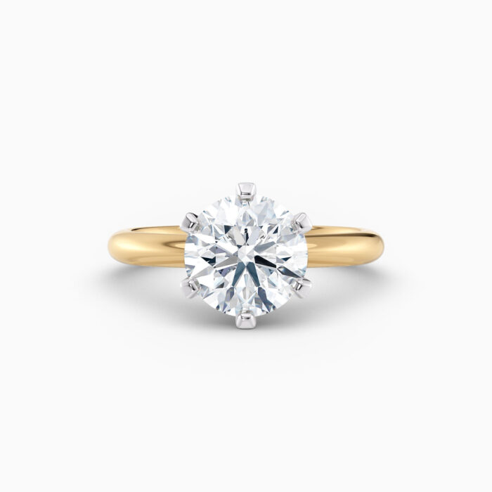 Aria Solitaire yellow gold