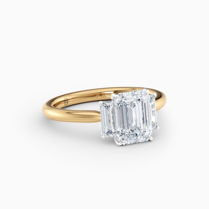 basilia yellow gold engagement ring 2