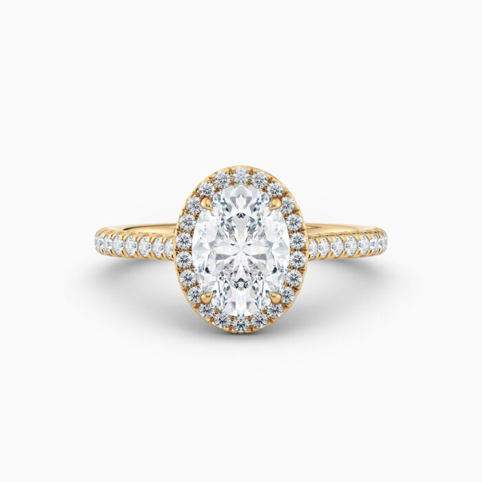 amiri yellow gold engagement ring