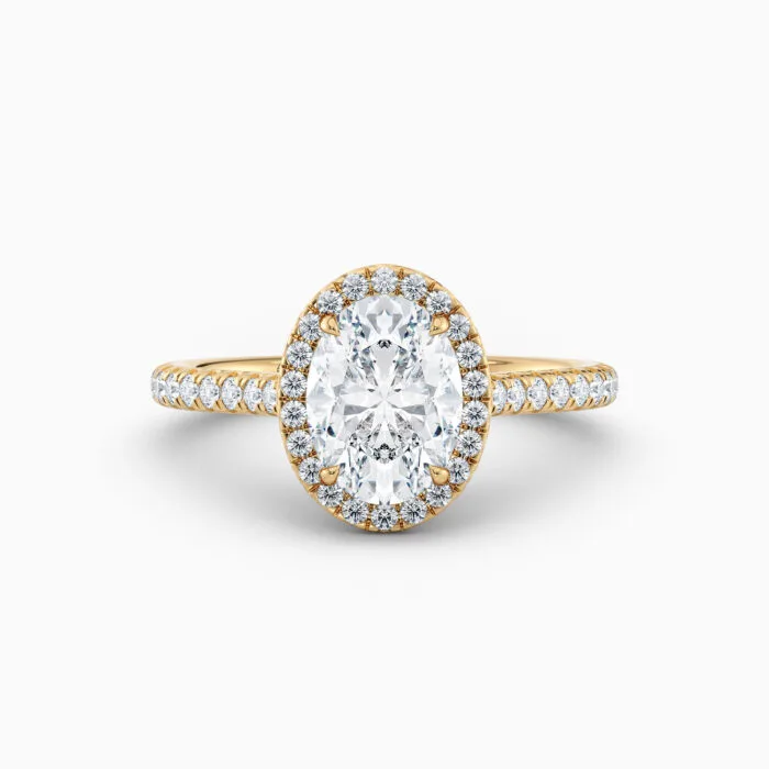 amiri yellow gold engagement ring