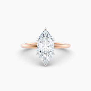 marquise diamond solitaire engagement ring