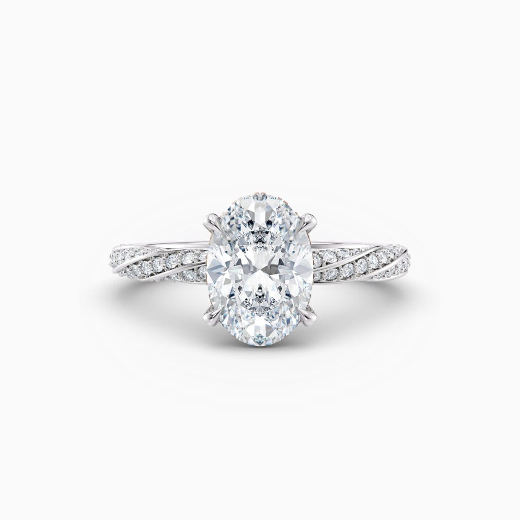 Engagement Rings & Coloured Stones in 2026 That You’ll Love 131 oval white gold diamond solitaire engagement ring