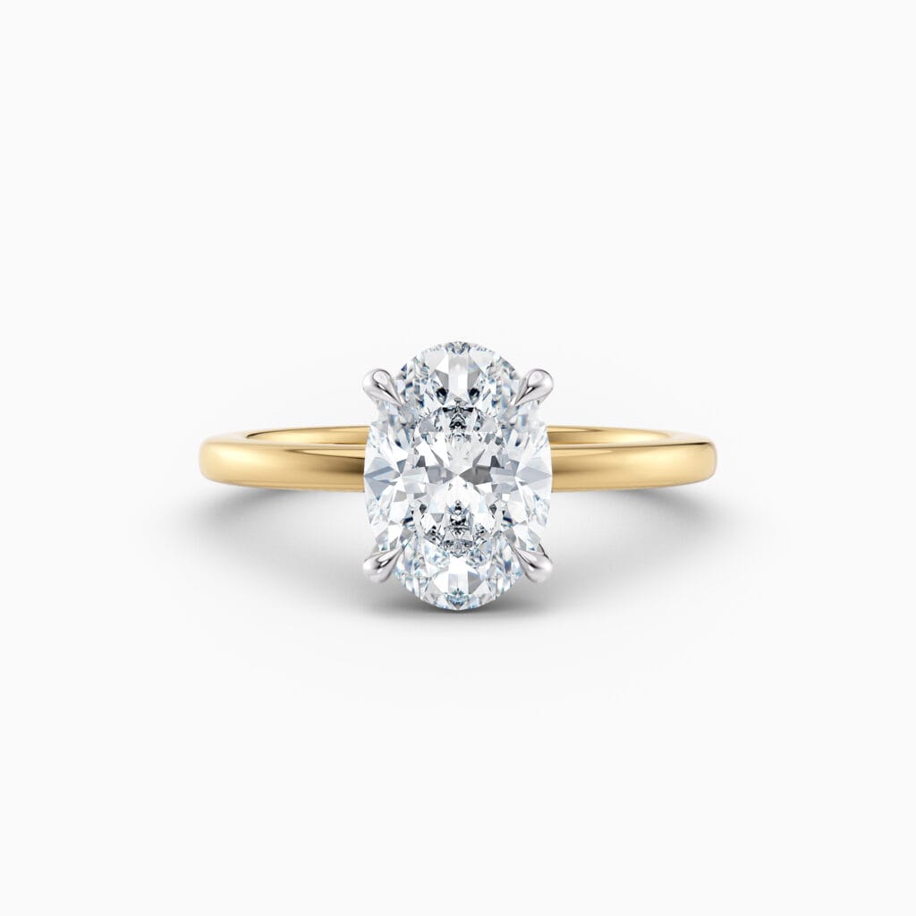 Engagement Rings & Coloured Stones in 2026 That You’ll Love 130 oval cut diamond solitaire in rose gold