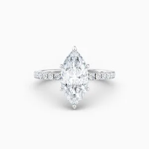 marquise solitaire yellow gold engagement ring