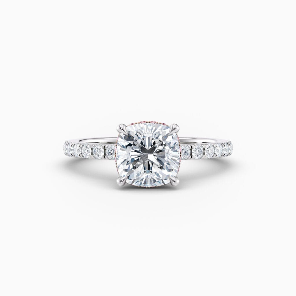 Engagement Rings & Coloured Stones in 2026 That You’ll Love 110 cushion cut white gold diamond solitaire