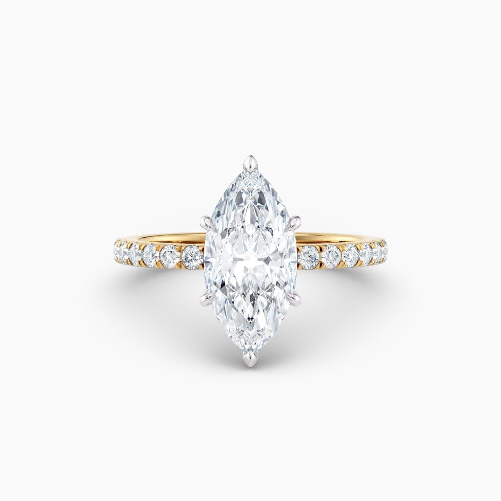Engagement Rings & Coloured Stones in 2026 That You’ll Love 125 marquise diamond yellow gold diamond solitaire