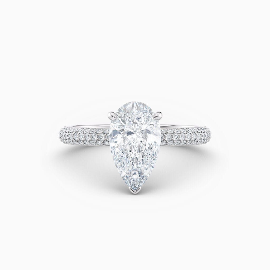 Engagement Rings & Coloured Stones in 2026 That You’ll Love 142 pear shape diamond solitaire engagement ring