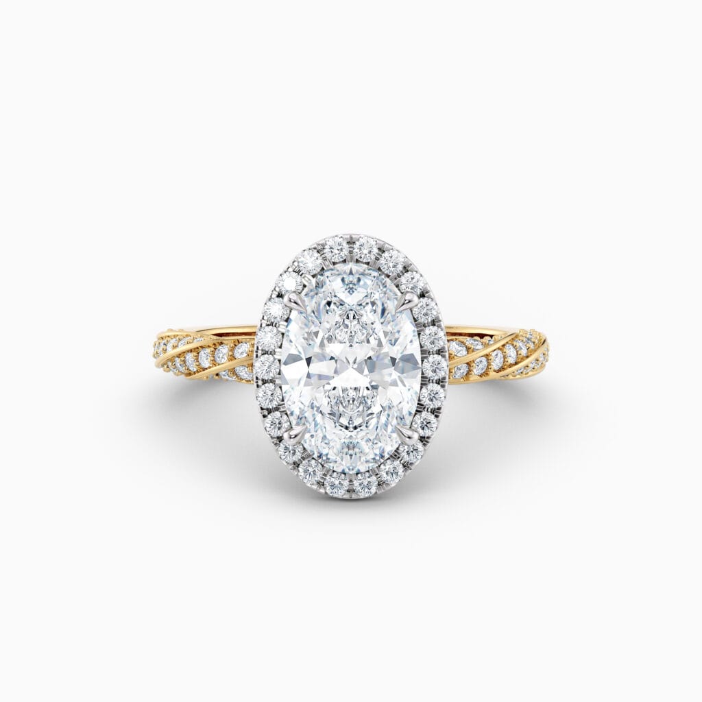 Engagement Rings & Coloured Stones in 2026 That You’ll Love 55 oval halo diamond engagement ring