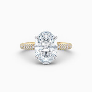 oval yellow gold solitaire engagement ring