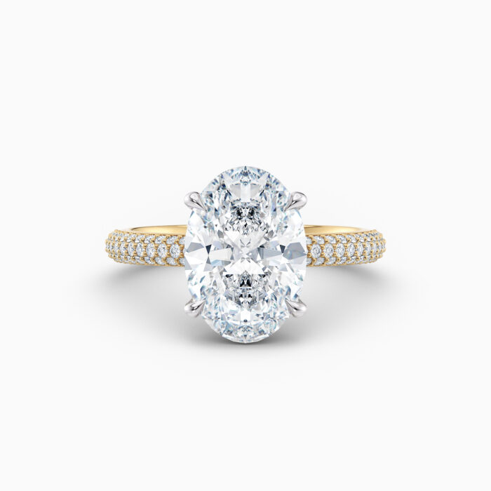 oval yellow gold solitaire engagement ring