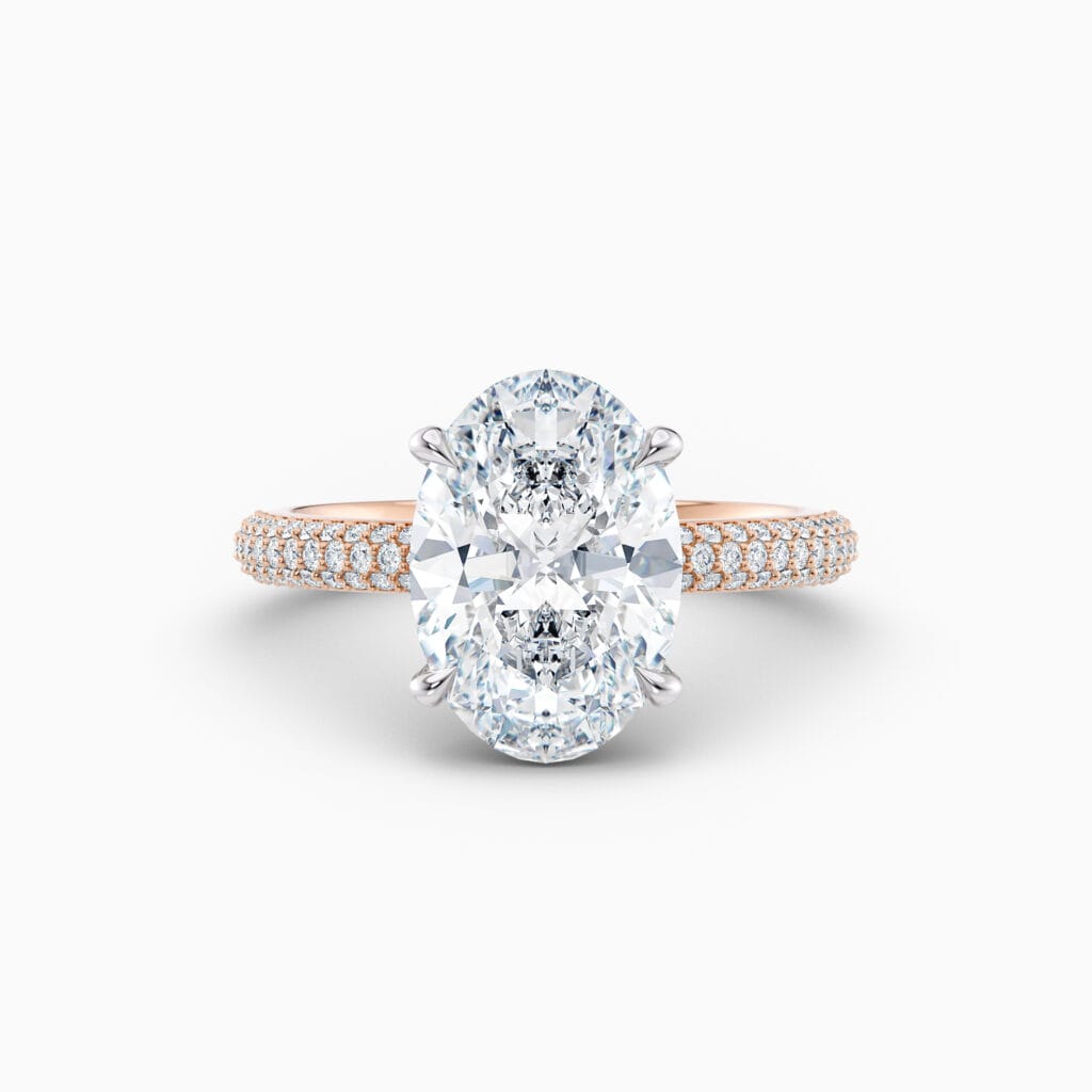 Engagement Rings & Coloured Stones in 2026 That You’ll Love 134 oval cut rose gold diamond solitaire engagement ring