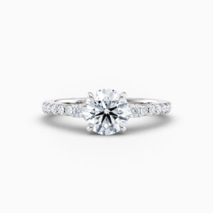 white gold engagement rings