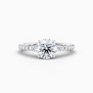white gold engagement rings