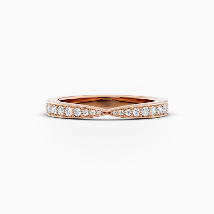 rose gold wedding ring