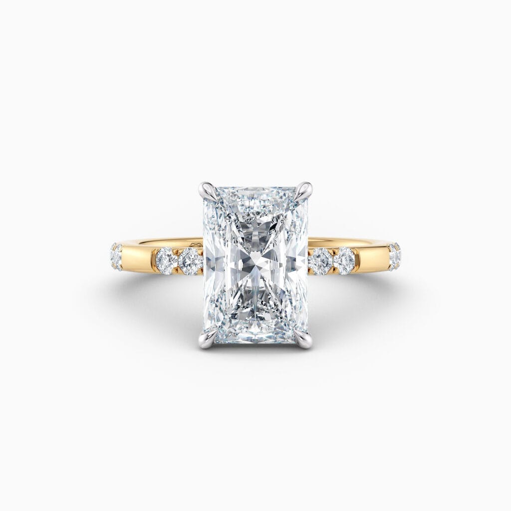 Engagement Rings & Coloured Stones in 2026 That You’ll Love 89 2ct radiant diamond ring set in yellow gold