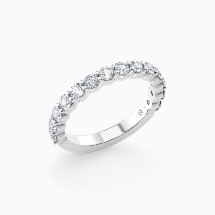 white gold diamond ring