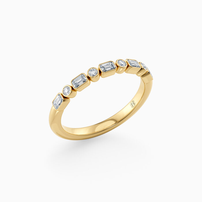 yellow gold wedding ring