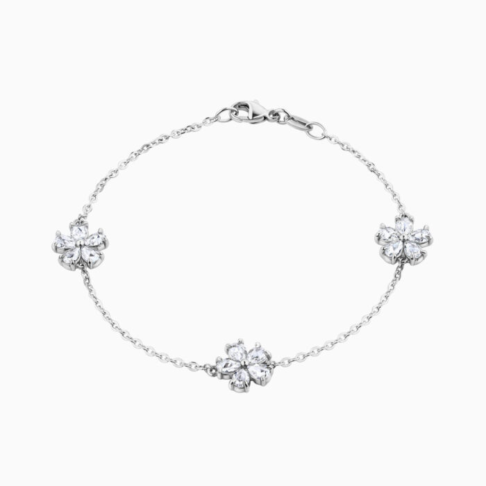 rose cut diamond bracelet