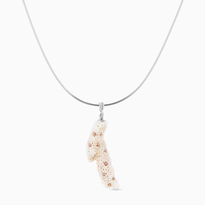 coral necklace