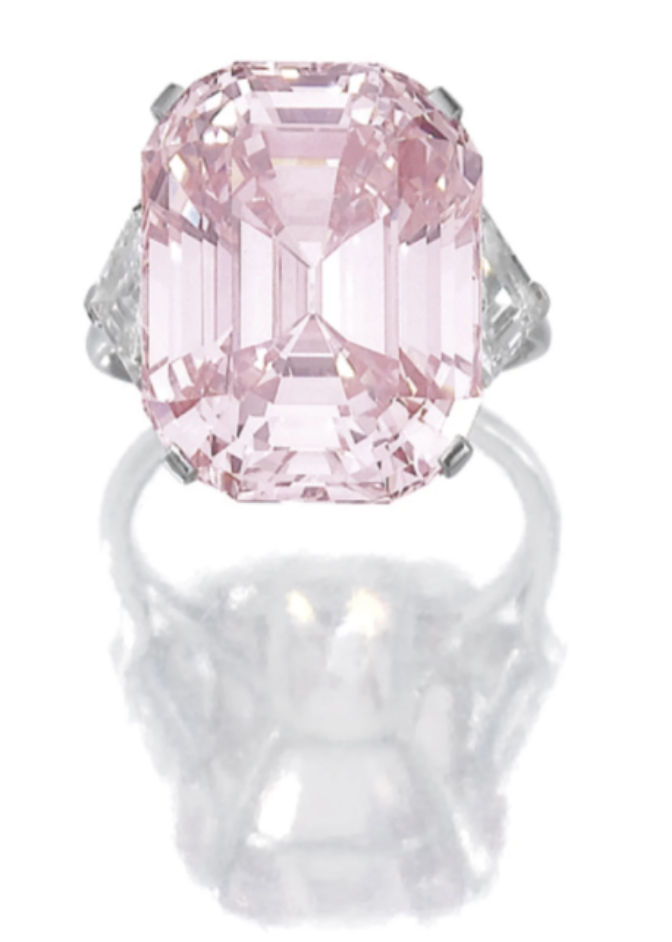 One of the most expensive pink diamonds in the world image