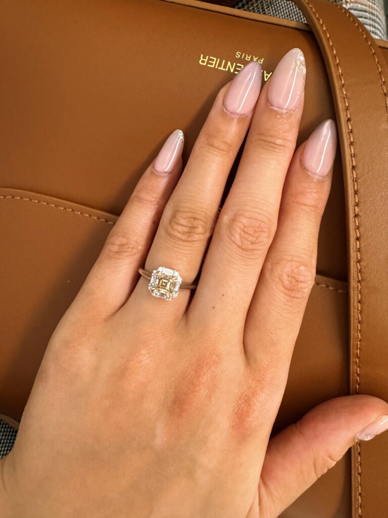 thien nguyen custom made engagement ring