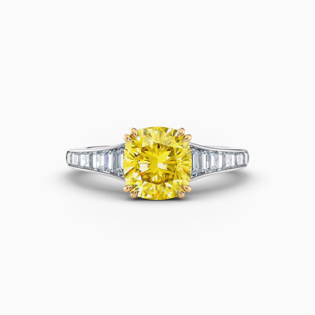 Unique engagement rings you’ll only find at Nick Ireland 25 The Camilla Yellow Diamond – sunshine in platinum