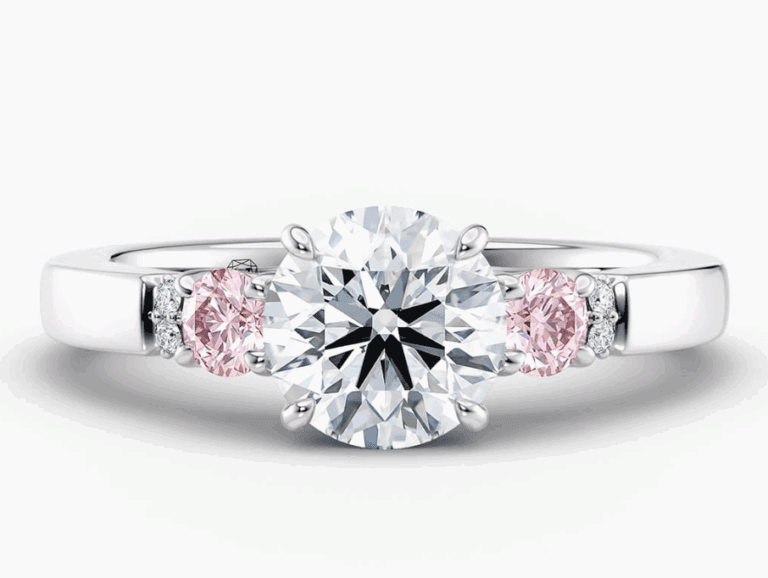 pink diamond ring