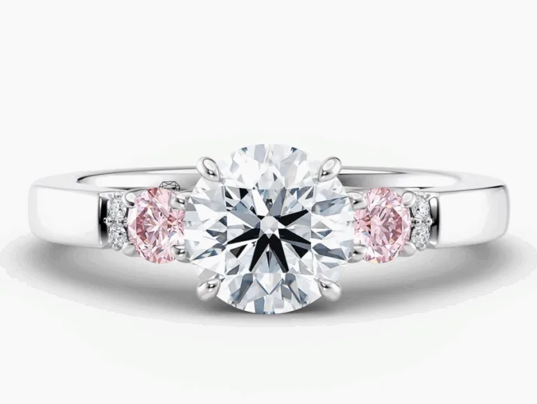 pink diamond ring